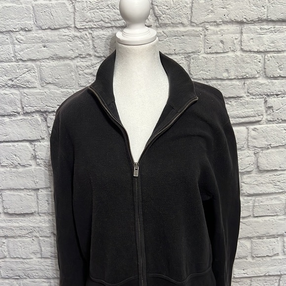LAND’S End Women’s Large Zip up Top - Picture 5 of 10